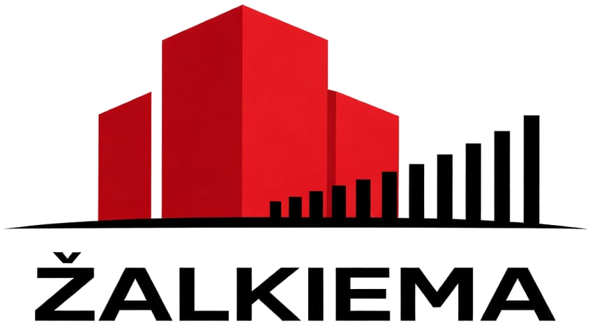 Žalkiema logotipas
